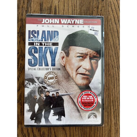 John Wayne Collection DVD Island In The Sky Special Collector’s Edition NEW - Picture 1 of 4